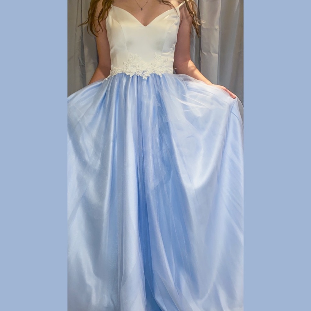 Light blue Prom dress
